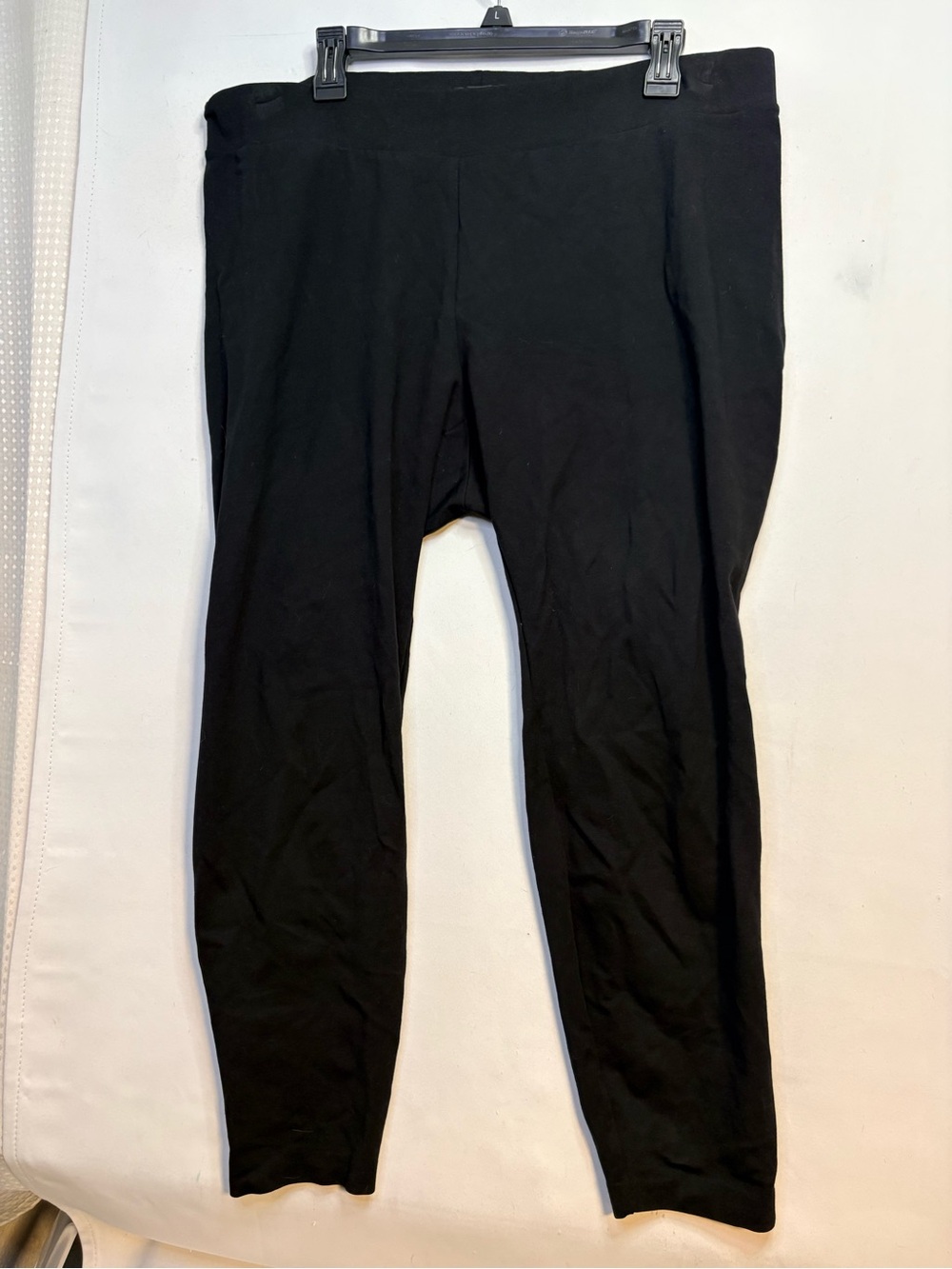 Women’s Black Stretch Pants Leggings 2X